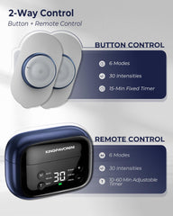 Magnetic latex-free gel pads from KingPavonini U13 stay secure and reusable.