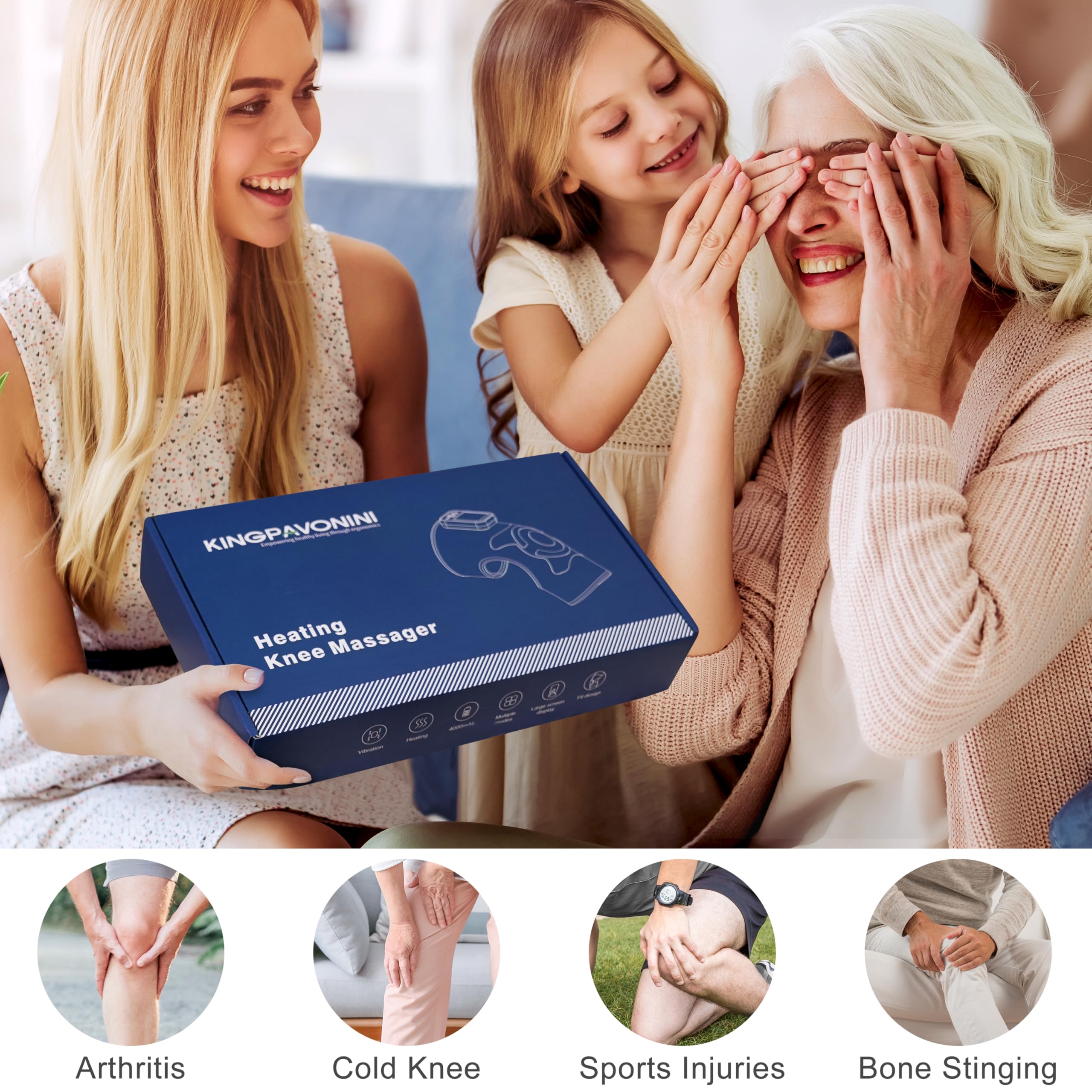 KingPavonini voice prompts guide easy, hands-free operation.