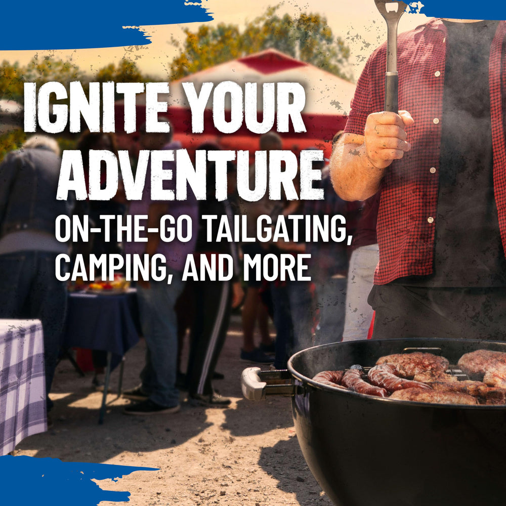 USA-made Kingsford charcoal using North American ingredients for authentic flavor.
