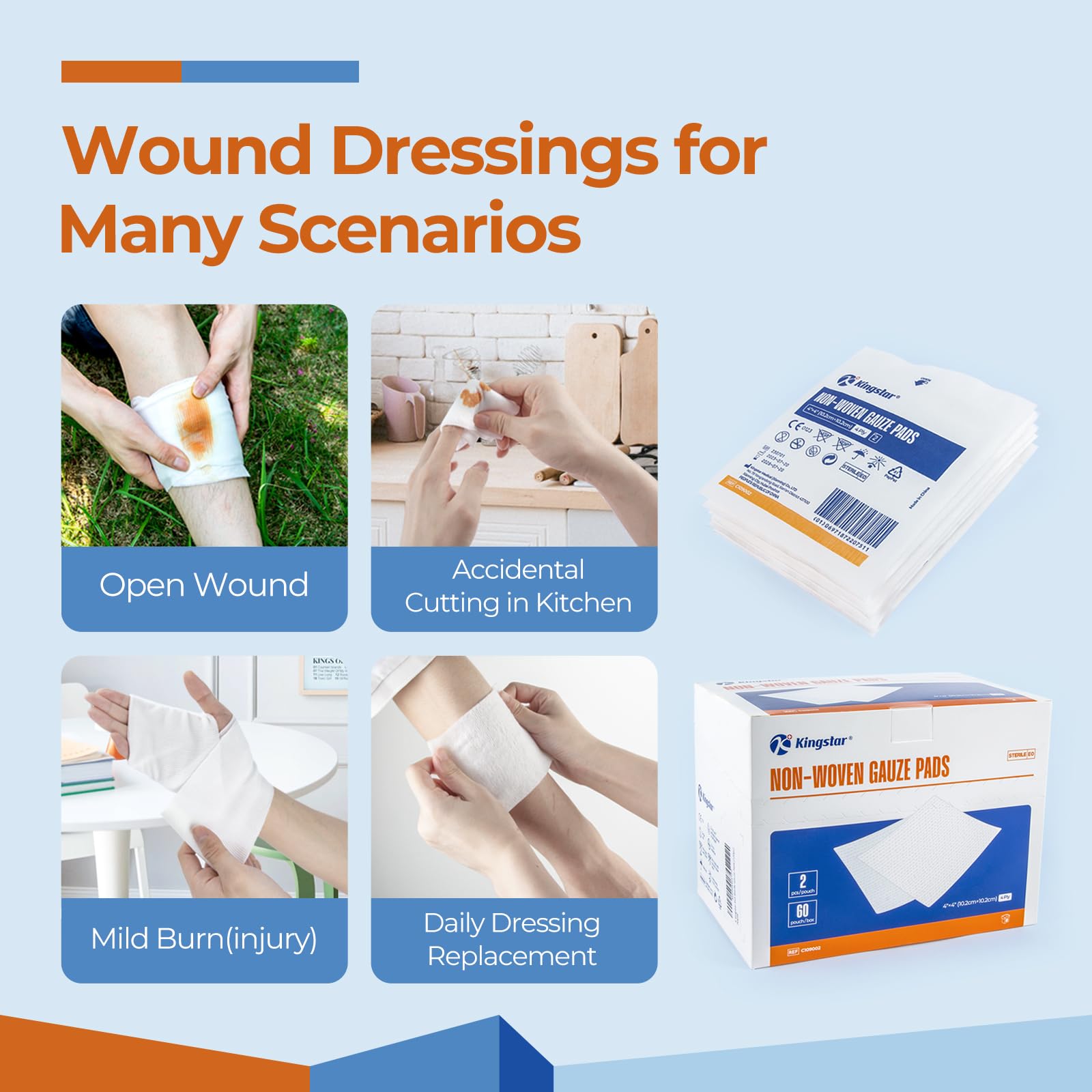 Kingstar gauze pad care and storage guide for hygienic use
