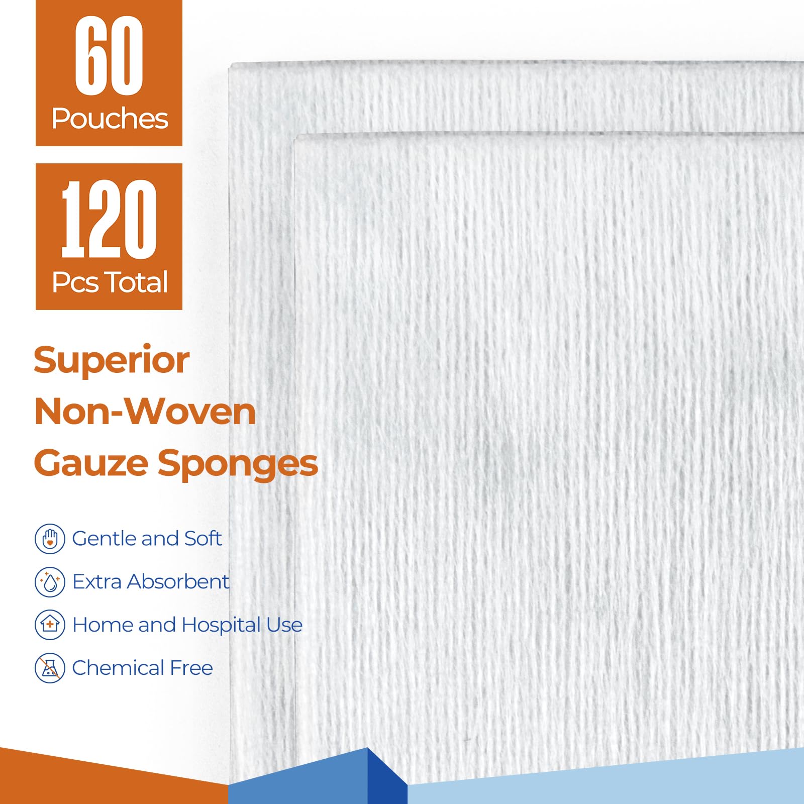 Kingstar sterile gauze packaging box ready for use in care