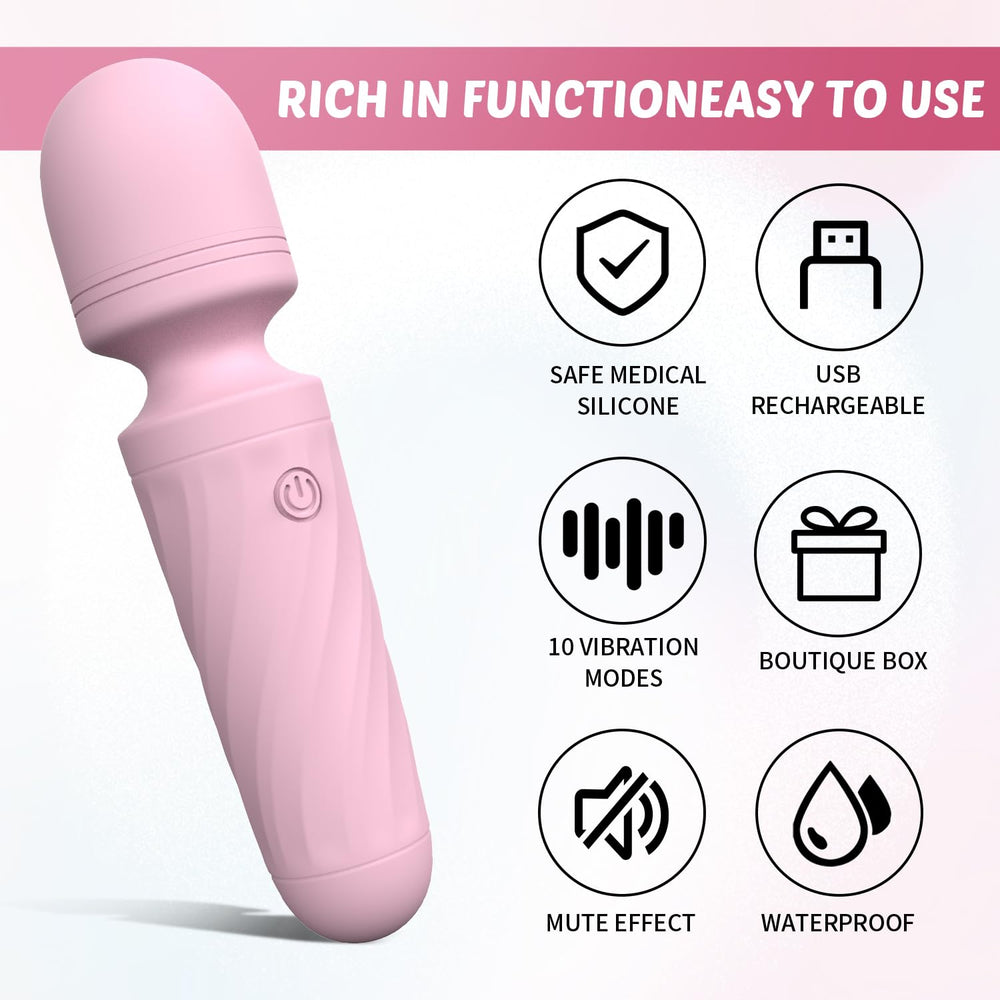 KINGWAND compact massager for travel, ideal for daily massage routines.