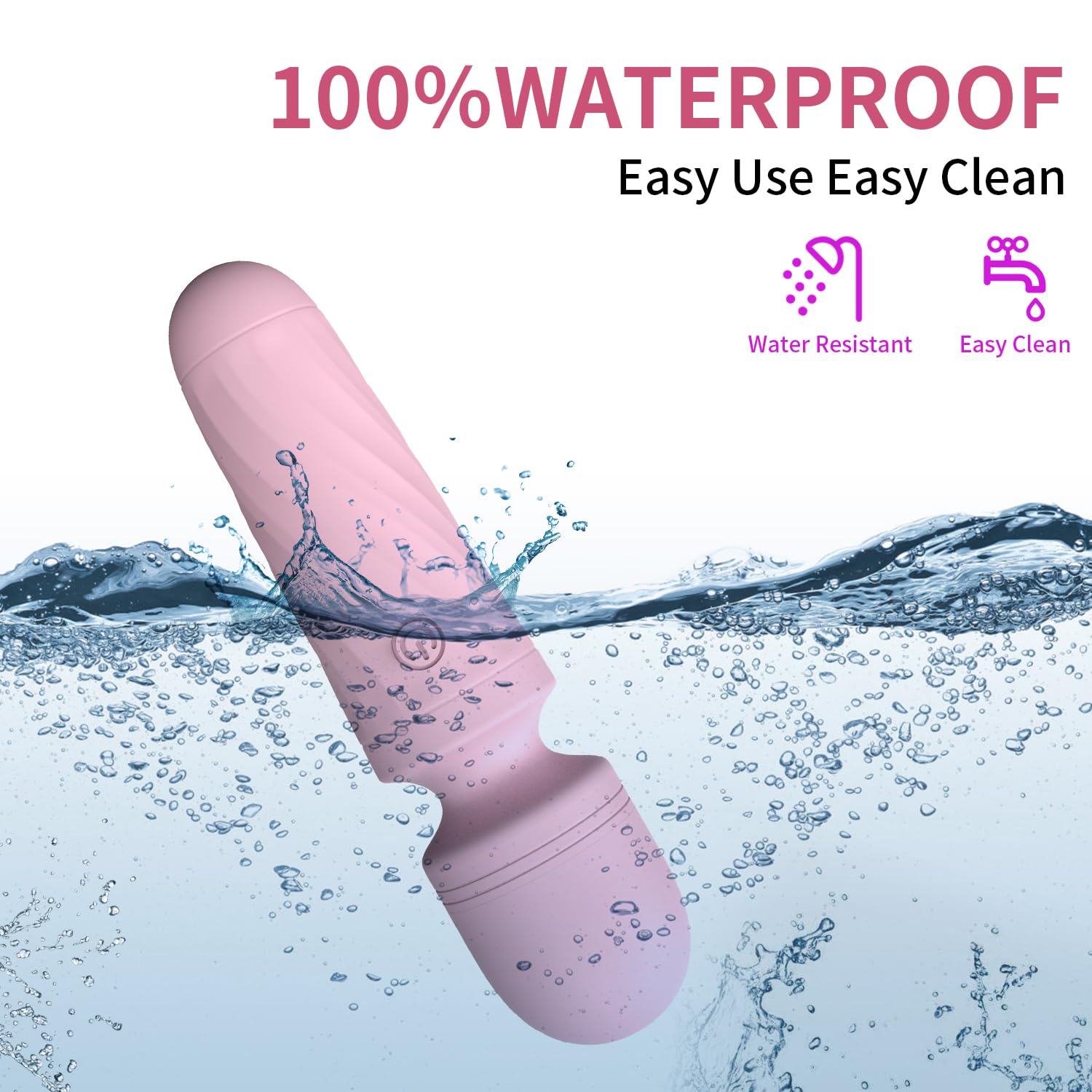 KINGWAND massager operating quietly for undisturbed use.