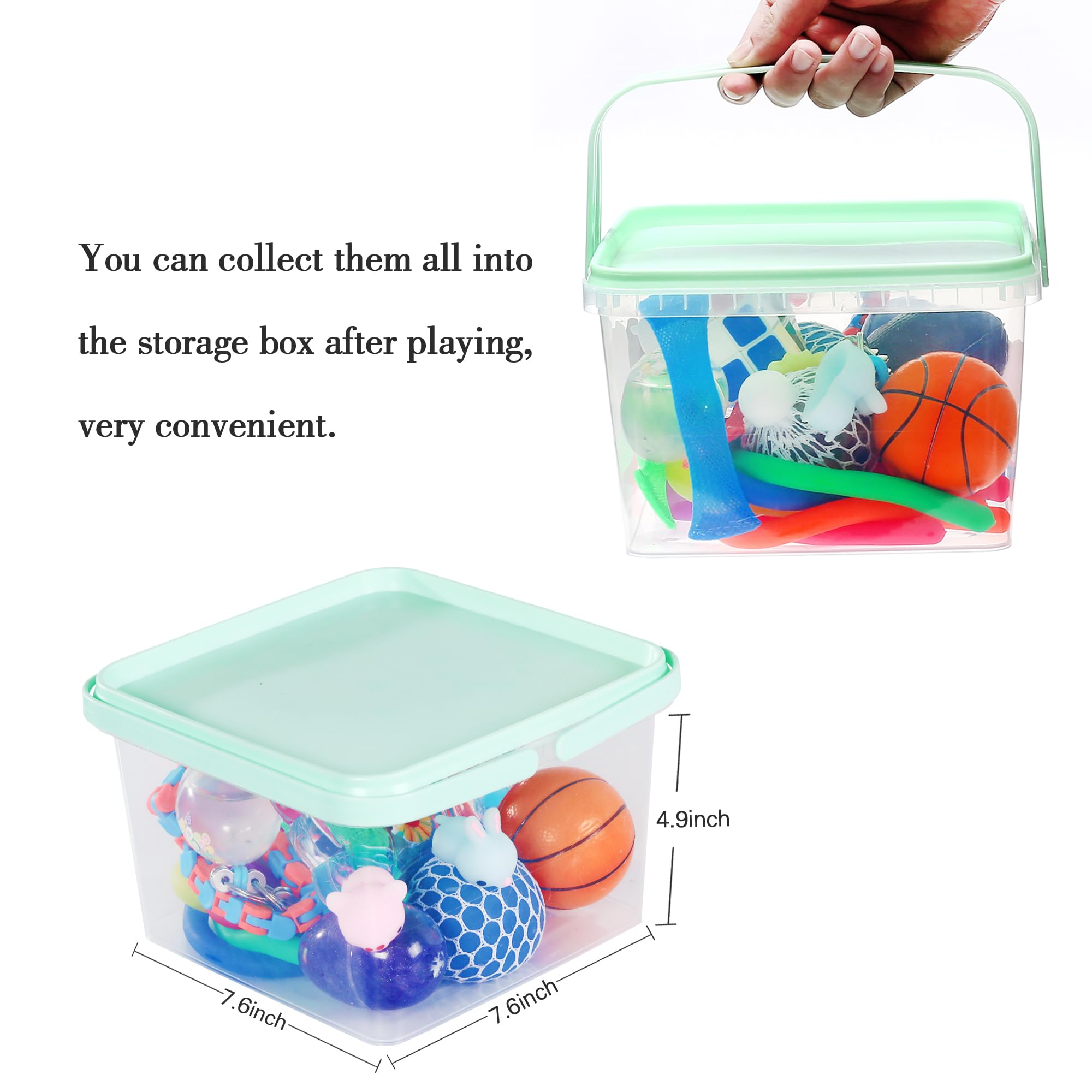KingYAO marble mesh squeeze bean for portable sensory relief
