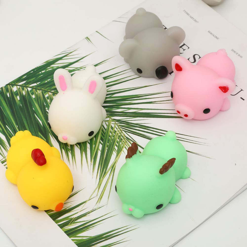 KINGYAO squishy rabbit toy soft and squeezable for focus and calm