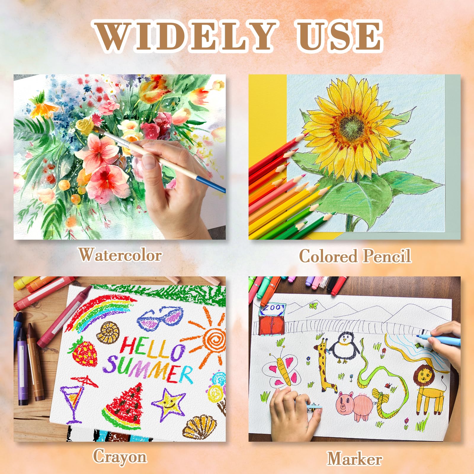 KINLINK 5x7 card-making: great for greeting cards, collages, and gift crafts.