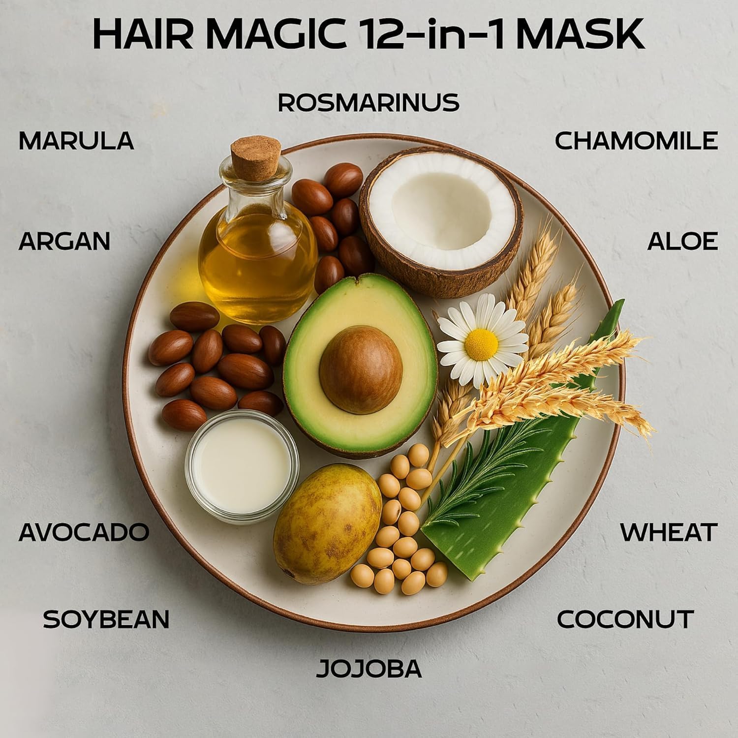 KINPUR Keratin Hair Mask creamy texture shown for deep conditioning