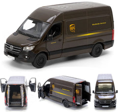 KiNSMART USPS Grumman LLV 5-inch die-cast truck ideal for shelves or playtime.