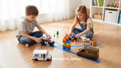 KiNSMART USPS LLV 1987 die-cast rear gate slide highlighting interactive loading action.