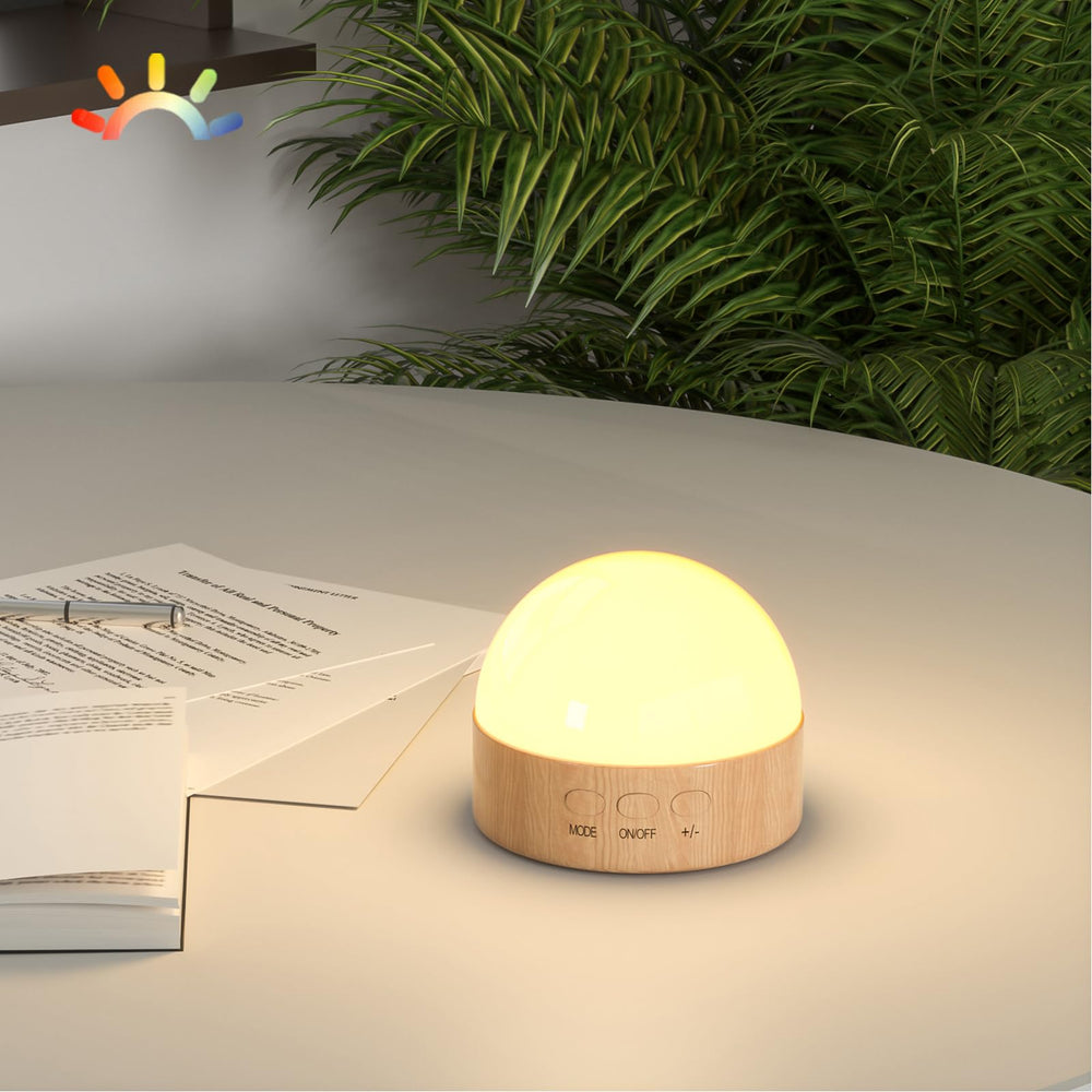 Kintion Night Light showcasing 8-color dimmable LED for versatile room ambiance
