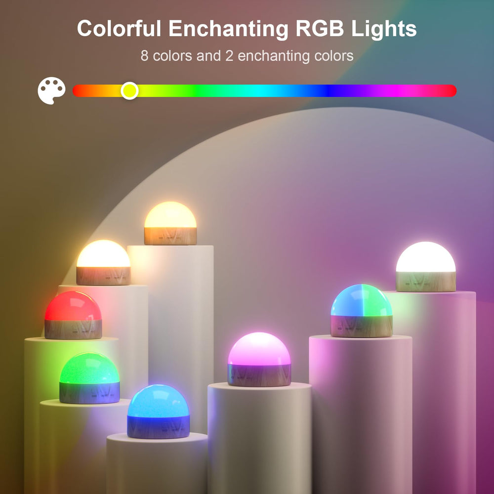 Kintion Night Light offers soft eye-caring warm white option for sleep-friendly evenings
