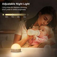 Kintion Night Light with USB-C recharge and 1800mAh battery for portable use