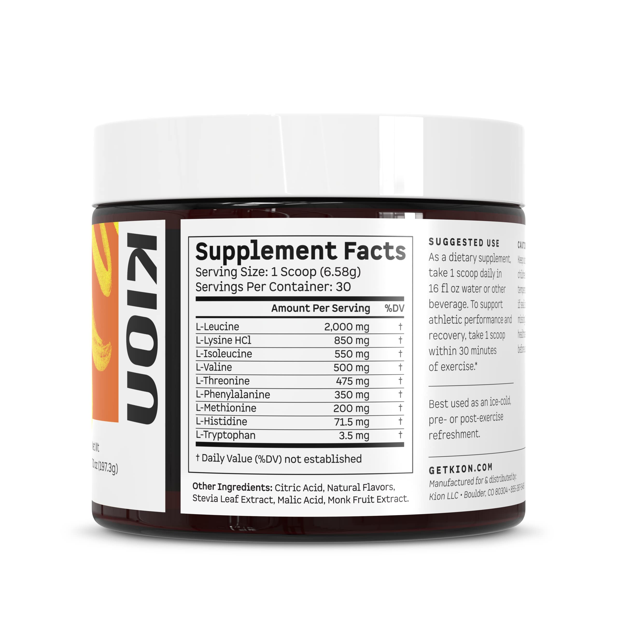 Athlete preparing for endurance session with amino powder.