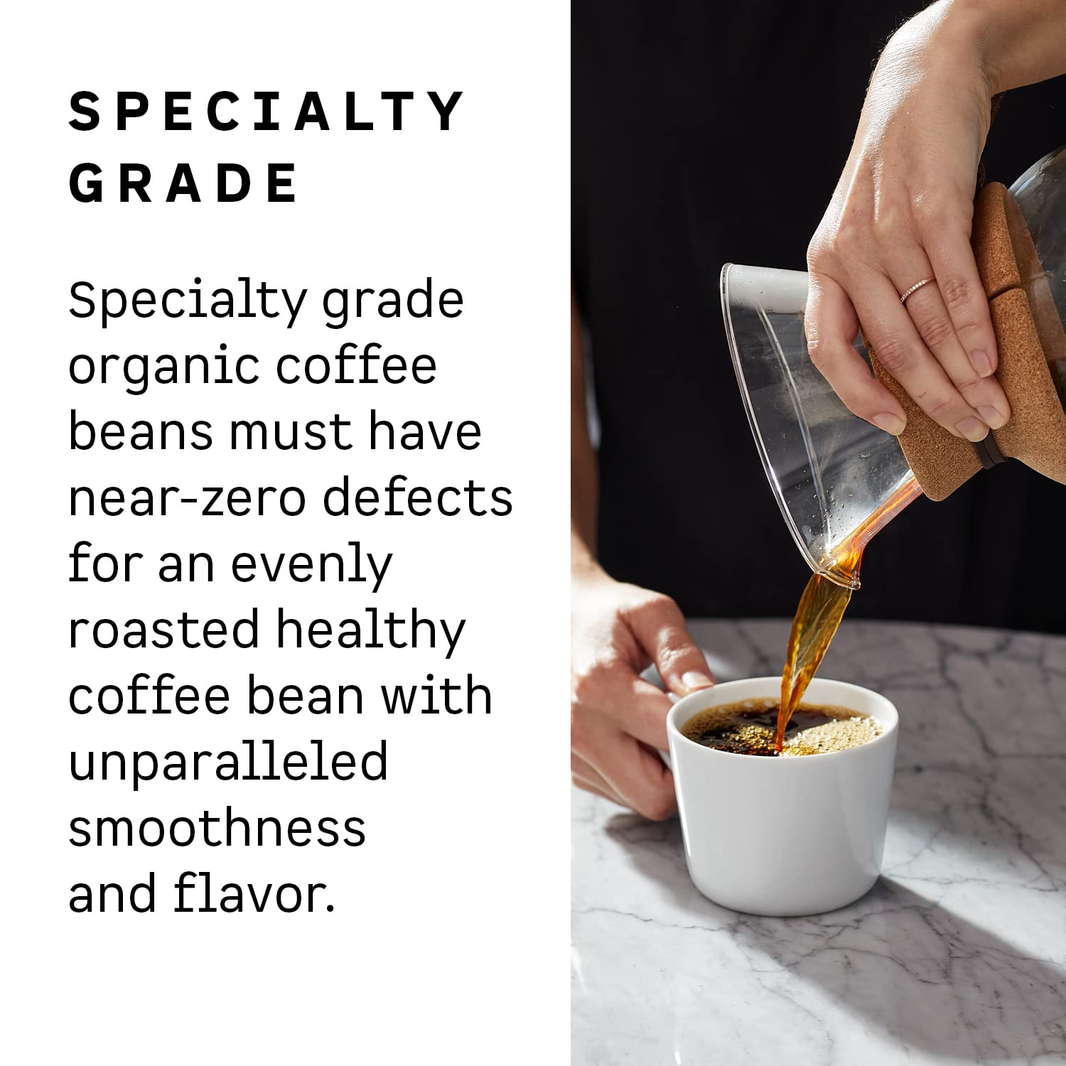Kion Organic Ground Coffee ethically sourced from responsible farming partners.