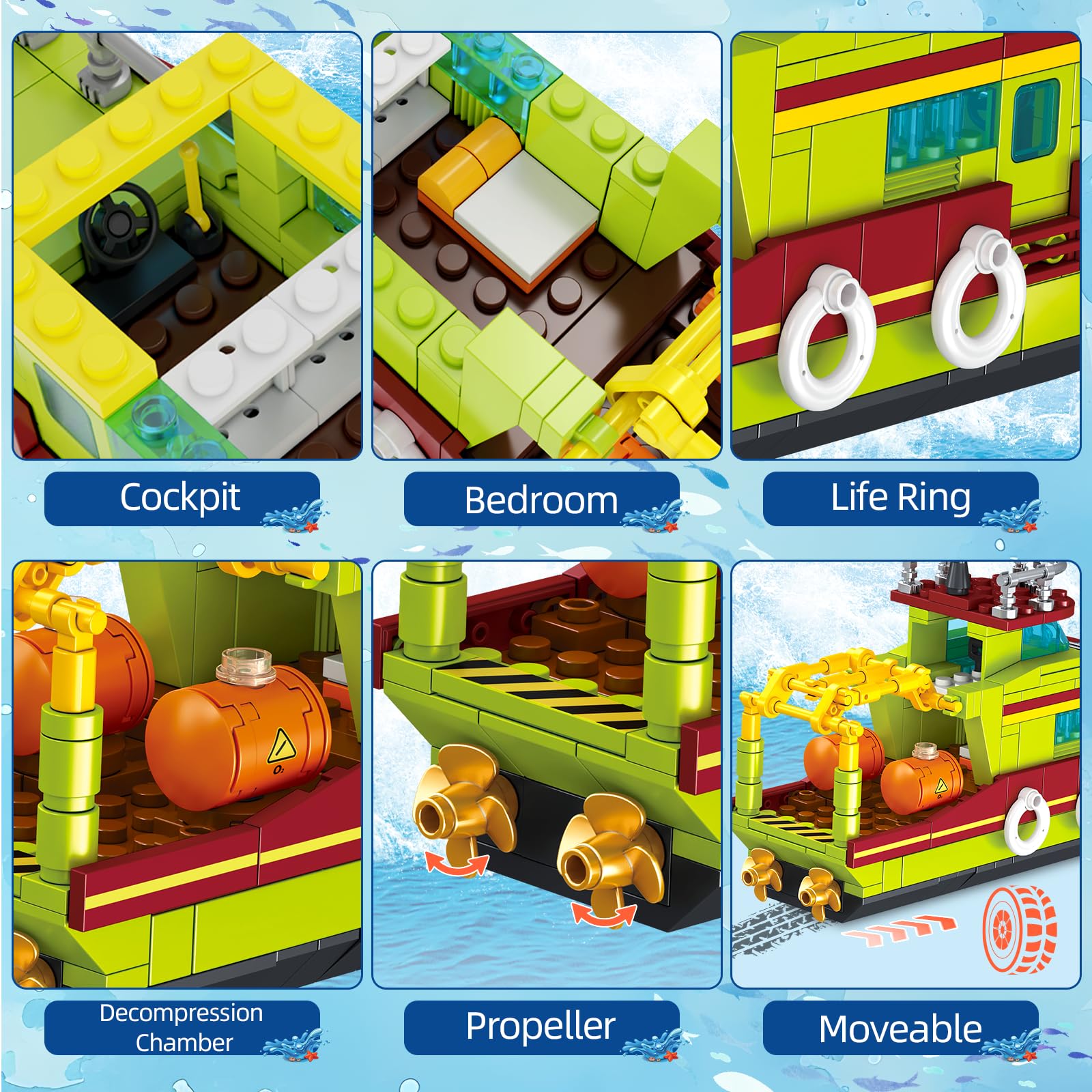 Kiothdre Instruction manual guiding easy building and play.