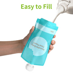 Kirecoo double-zipper design prevents leaks during travel.