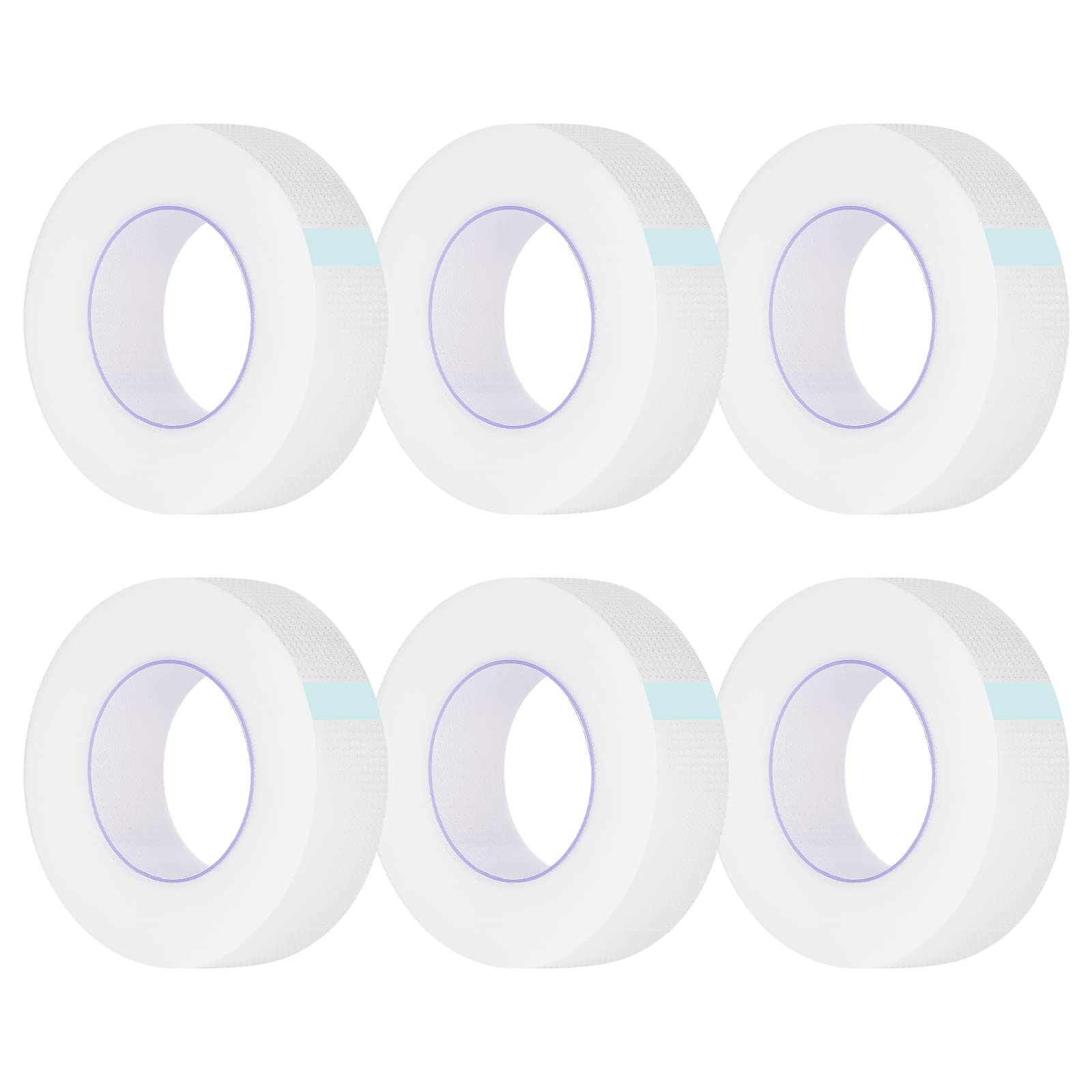 Kirecoo breathable eyelash tape roll transparent 9m for comfortable lash extensions.