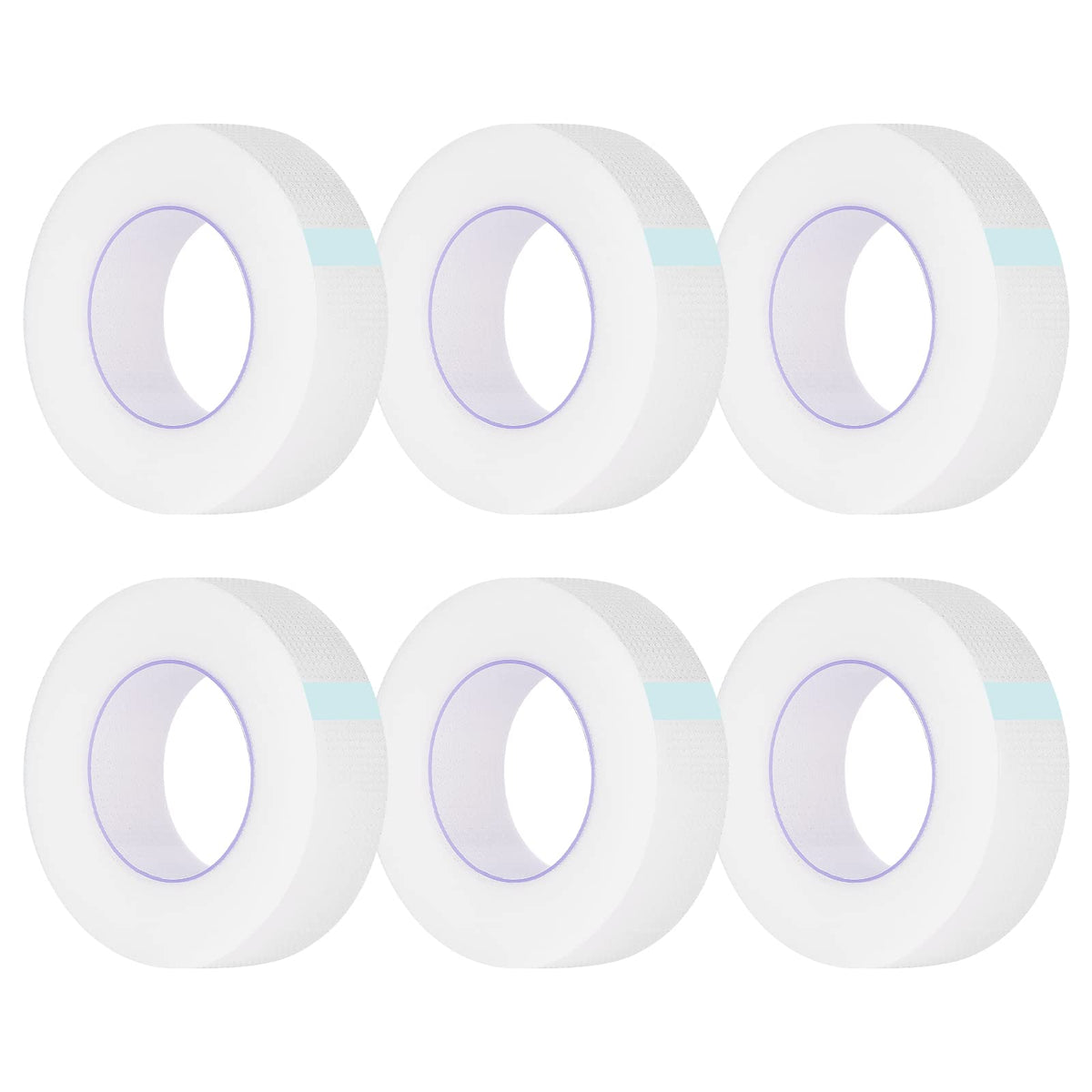 Kirecoo breathable eyelash tape roll transparent 9m for comfortable lash extensions.