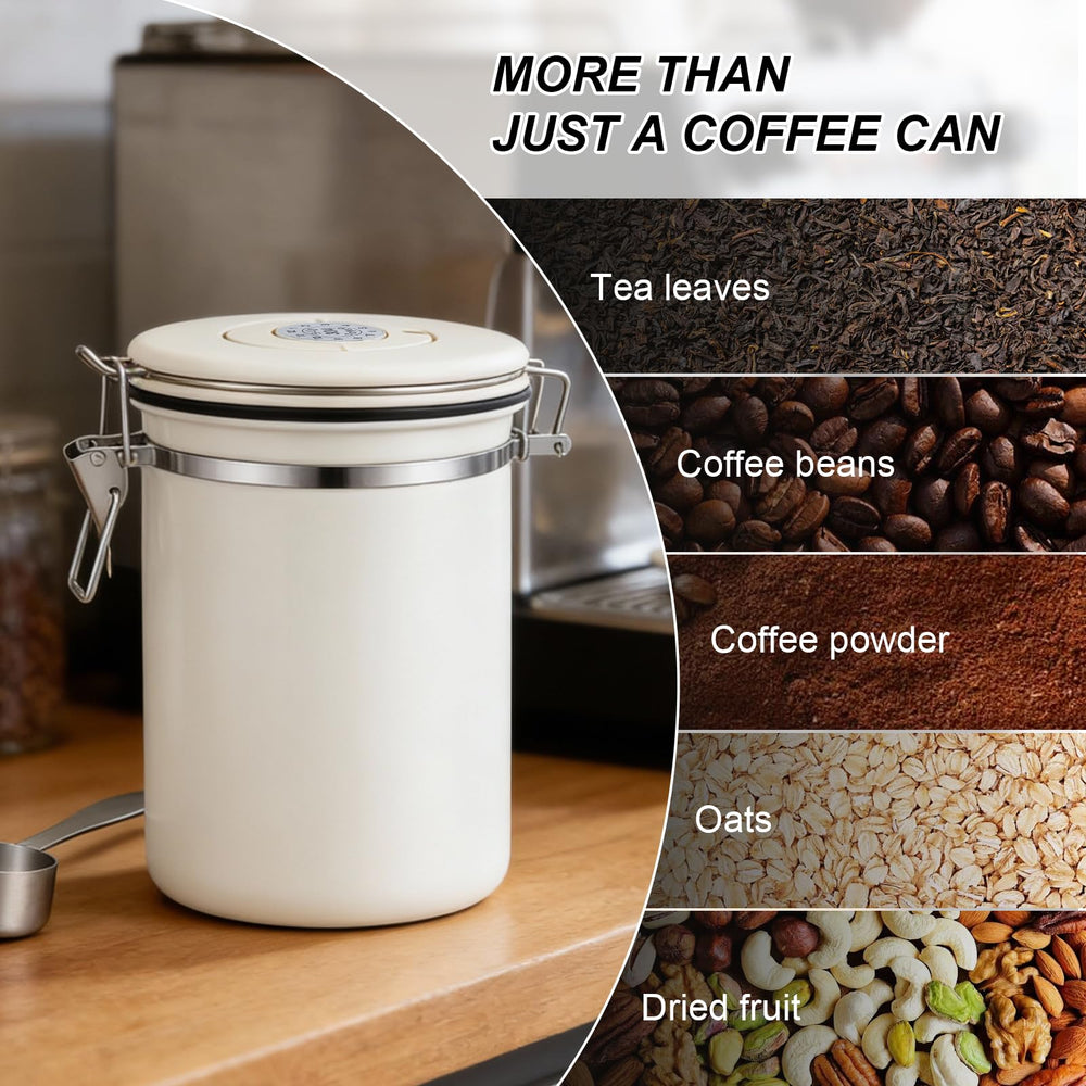 Kirecoo gift-ready coffee canister for holidays and new homeowners