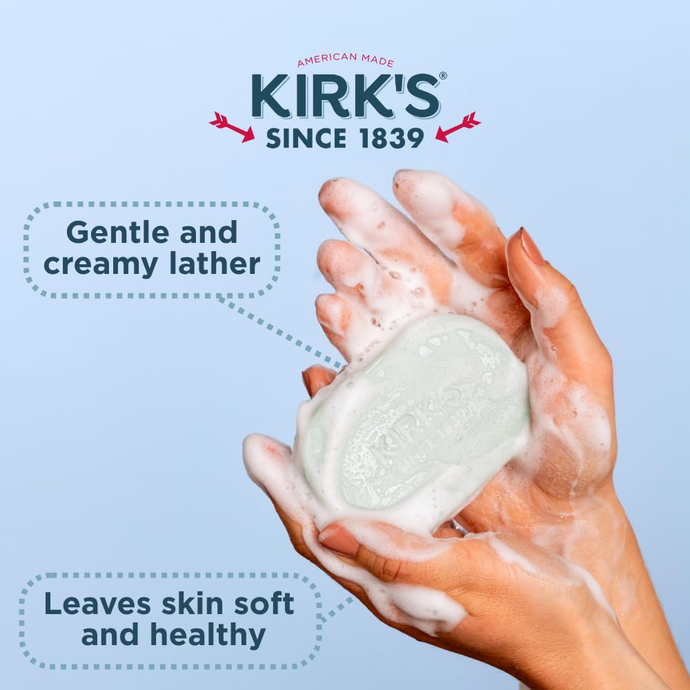Kirk's Castile well-water friendly cleansing demonstration
