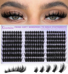 Kiromiro Lash Clusters with Spikes deliver bold manga-style drama for day or night looks.
