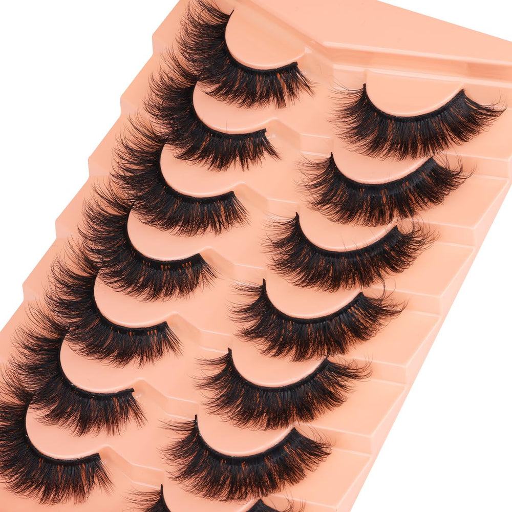 Kiromiro mink lashes 18mm cat-eye reusable with gentle care