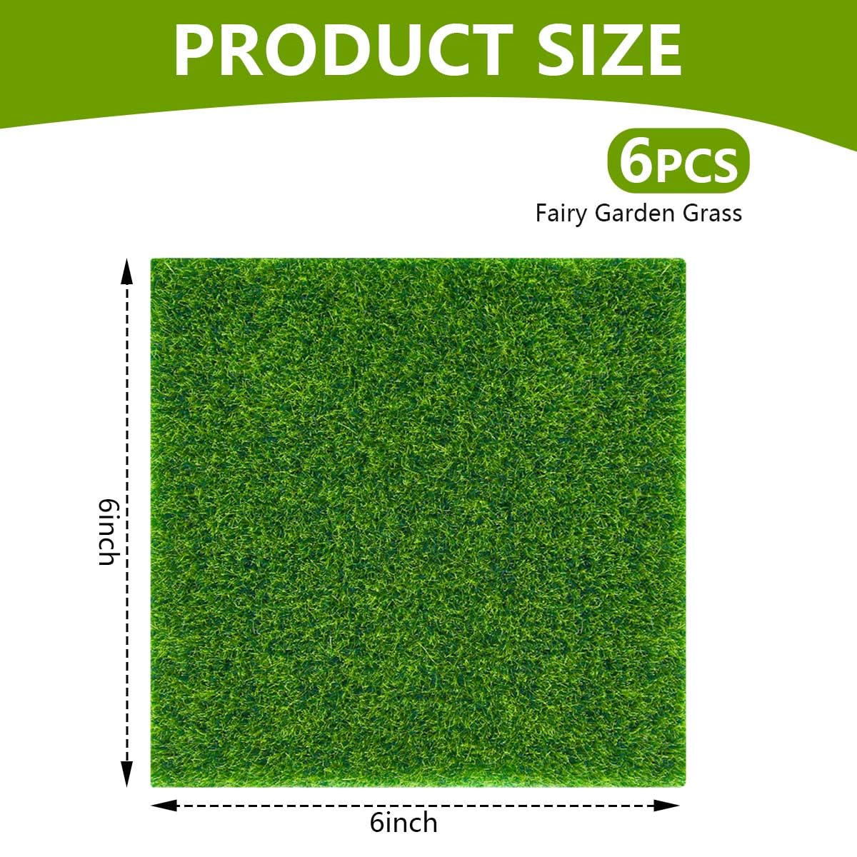 KISEER dollhouse grass mat close-up highlights realistic texture for miniature landscapes