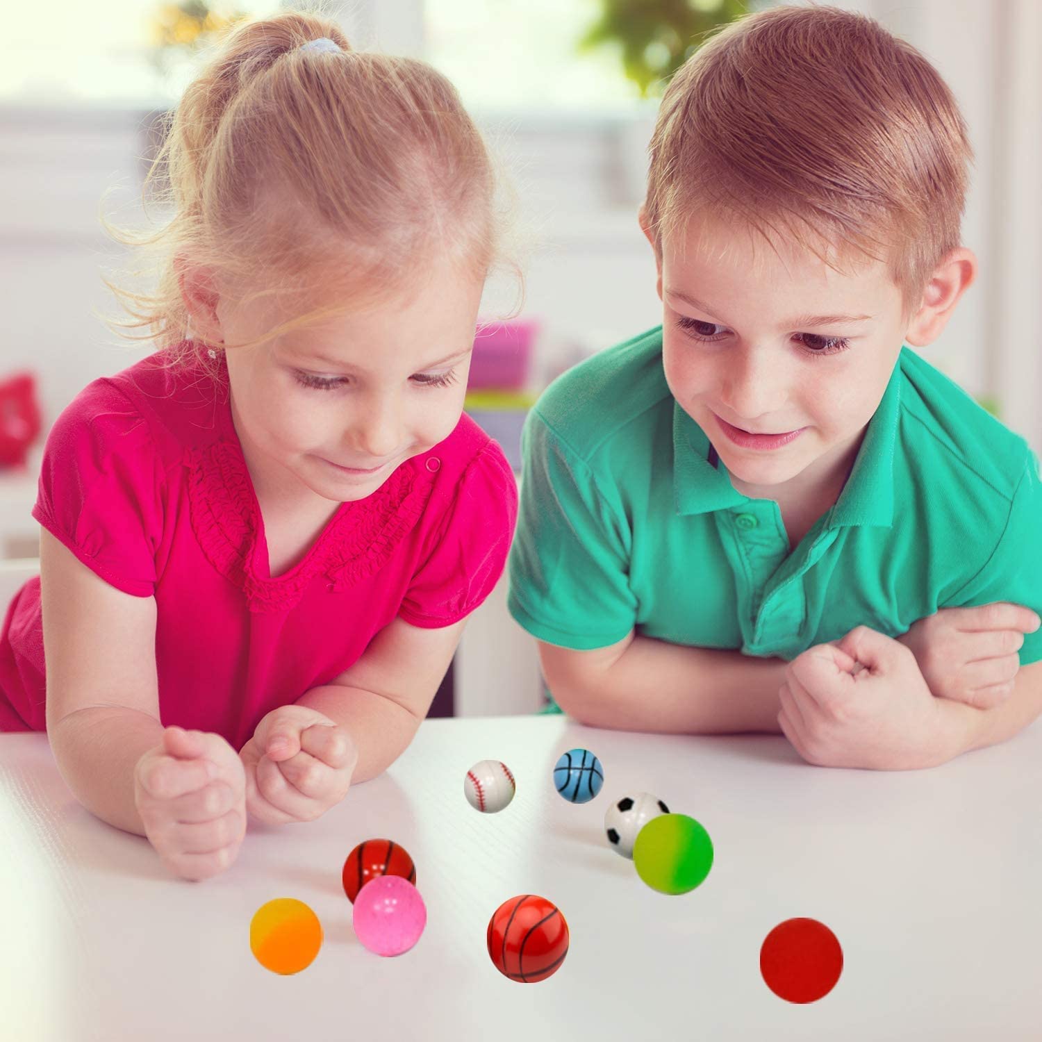 KISEER non-toxic elastic balls for safe play and durability.