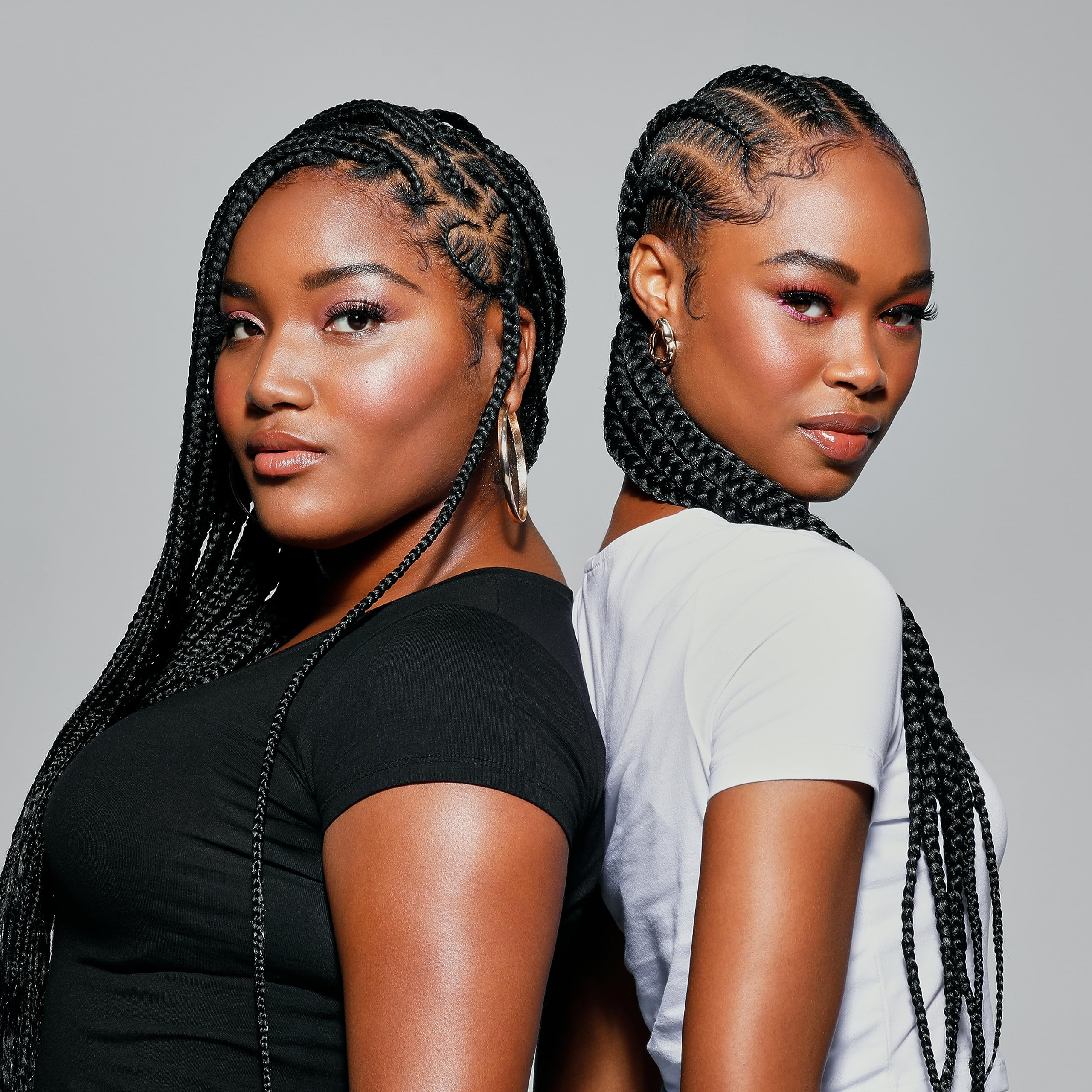 KISS Colors & Care Braid Gel delivers moisture and scalp hydration.