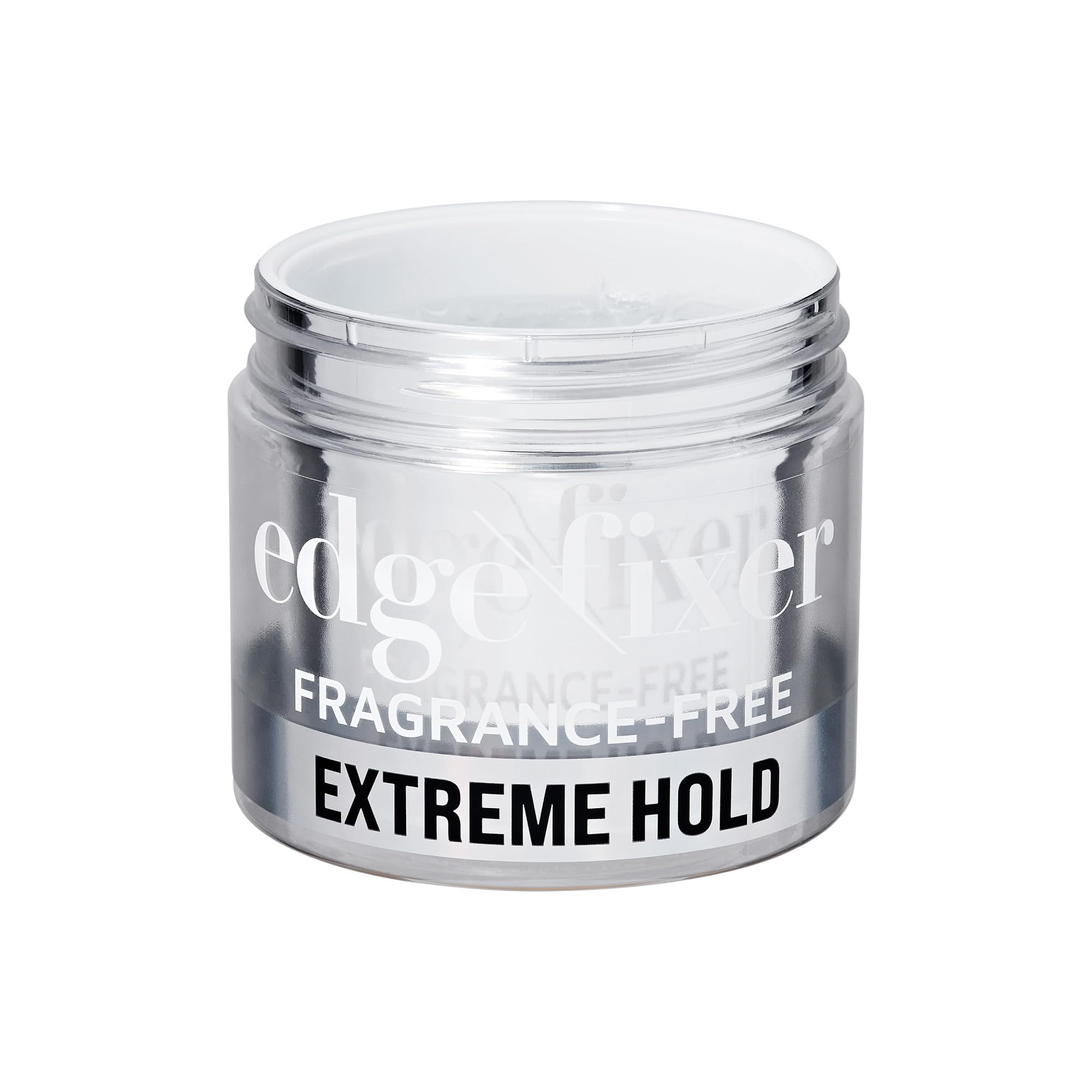 KISS Colors & Care Edge Fixer Baby hairs neatly laid with lasting hold.