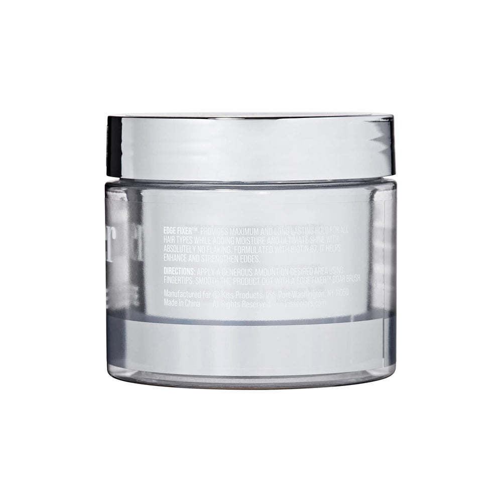 KISS Colors & Care Edge Fixer ideal for coarse, coily hair use.