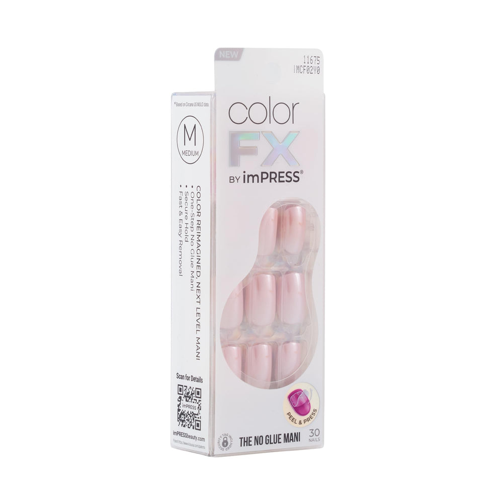 KISS imPRESS No Glue Mani press-ons for quick, glue-free wear