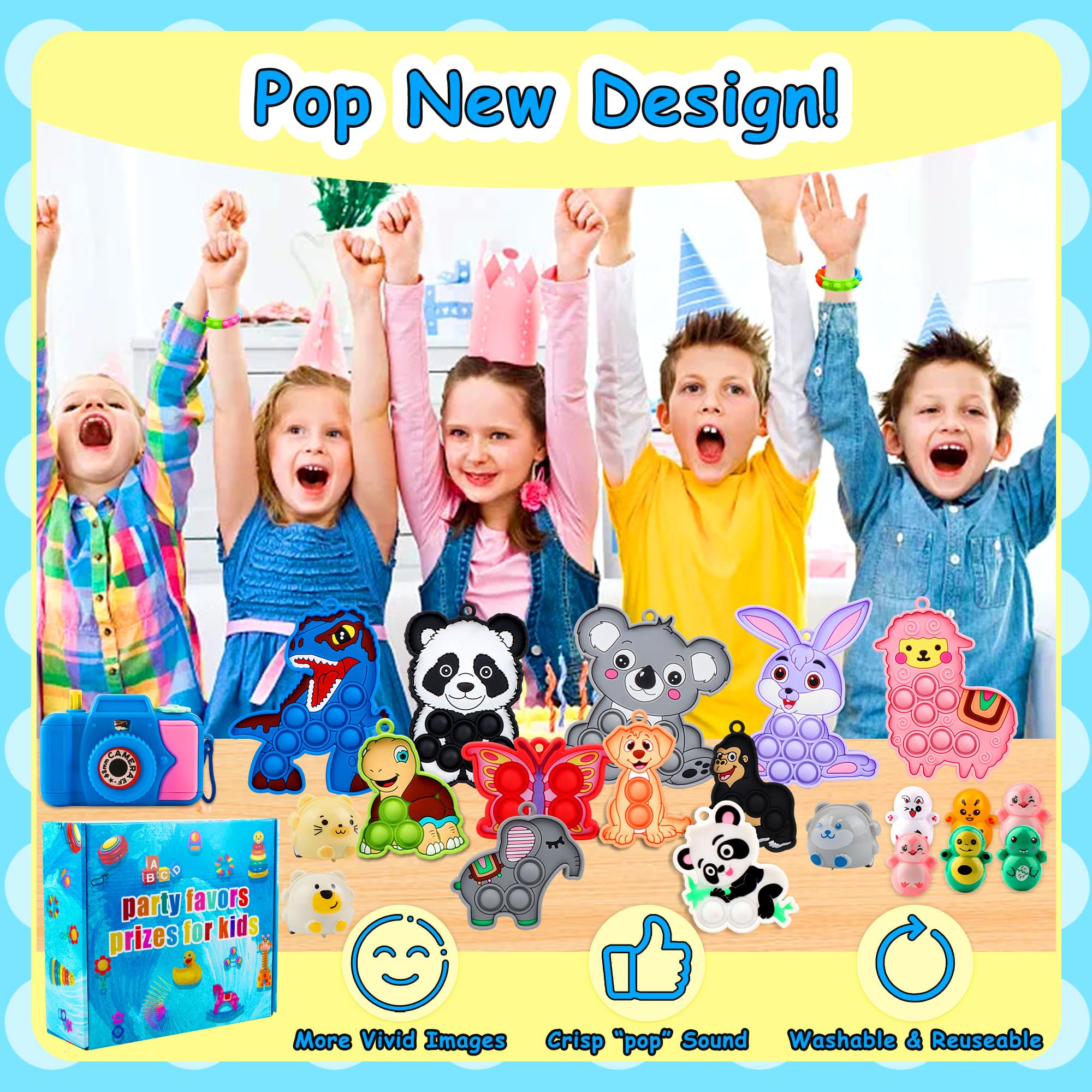 Kiss Monkey classroom prizes and rewards that excite kids at events.