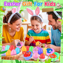 Kiss Monkey Easter hunt eggs conceal unique prize surprises.