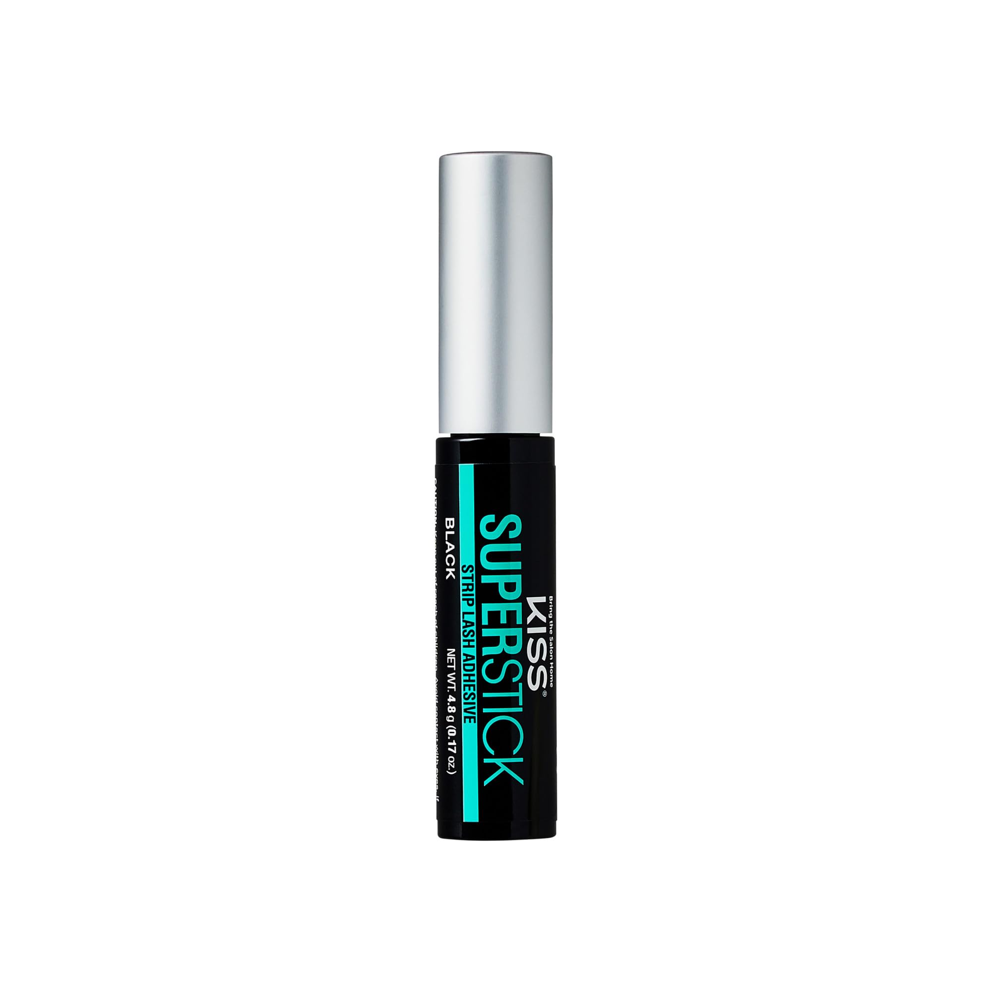 KISS SuperStick dermatologist-tested adhesive safe near the eye area.