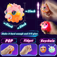 KissFree 2-inch handheld pop balls for on-the-go fun.