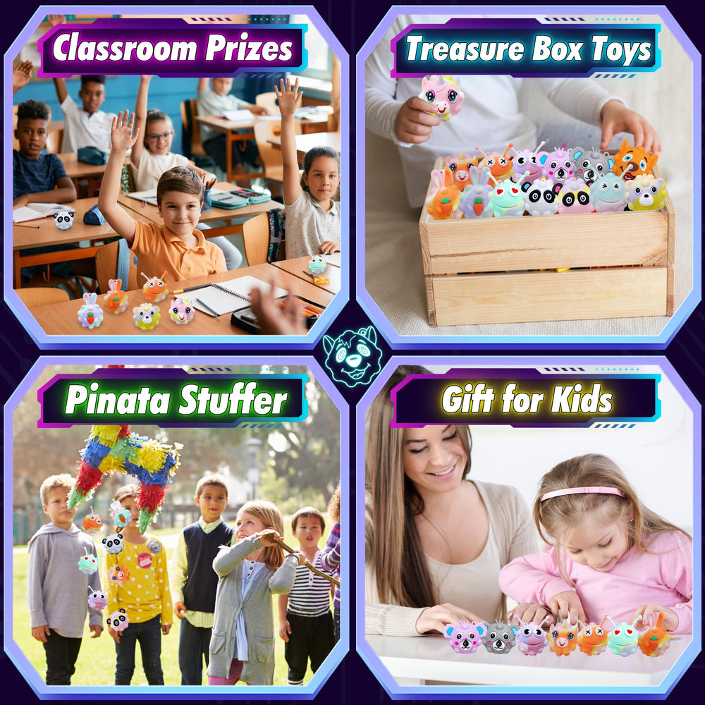 KissFree classroom prizes and party favors spark imaginative play.