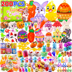 KissFree Easter egg fillers with a variety of toys for egg hunts