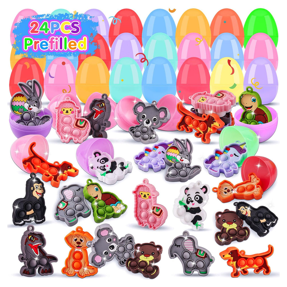 KissFree Easter egg with dog pop toy for playful kid surprises.