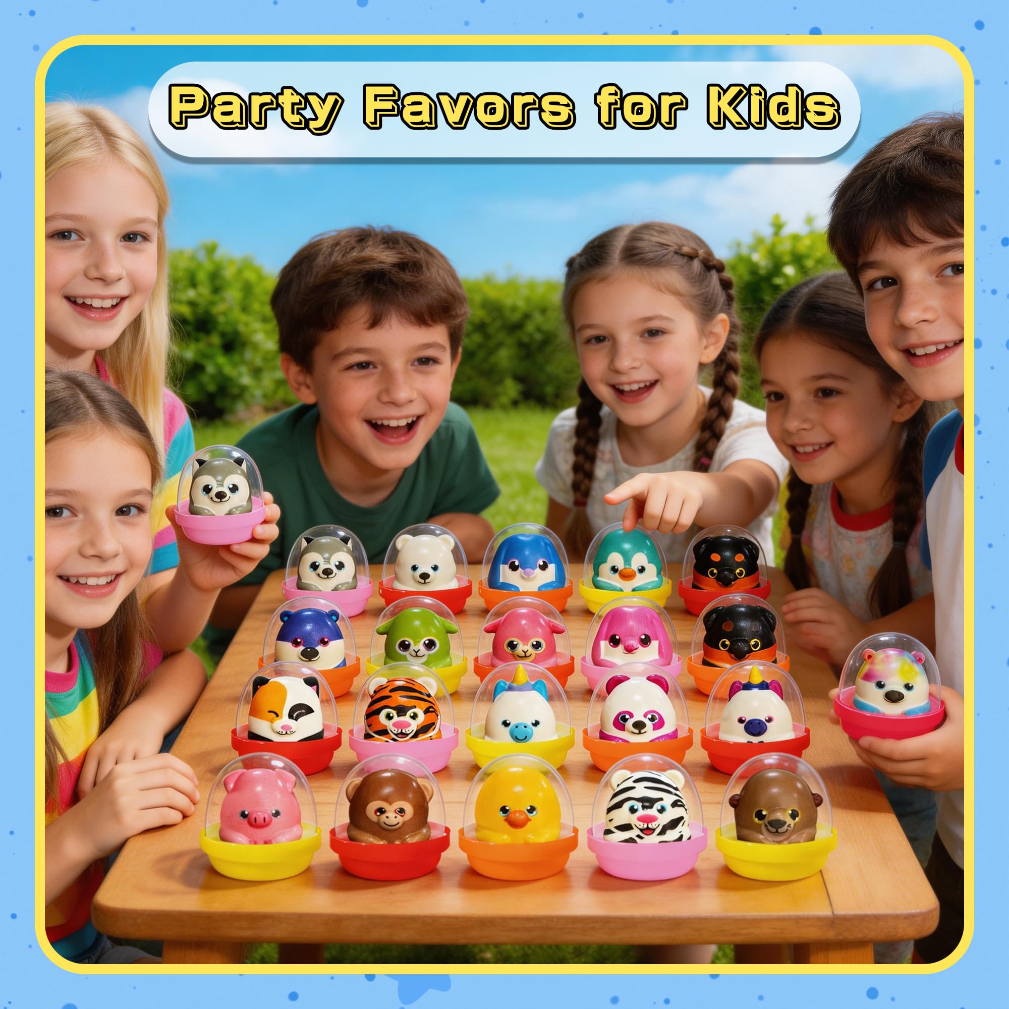 KissFree party favor toys for birthdays and events with tactile fun.