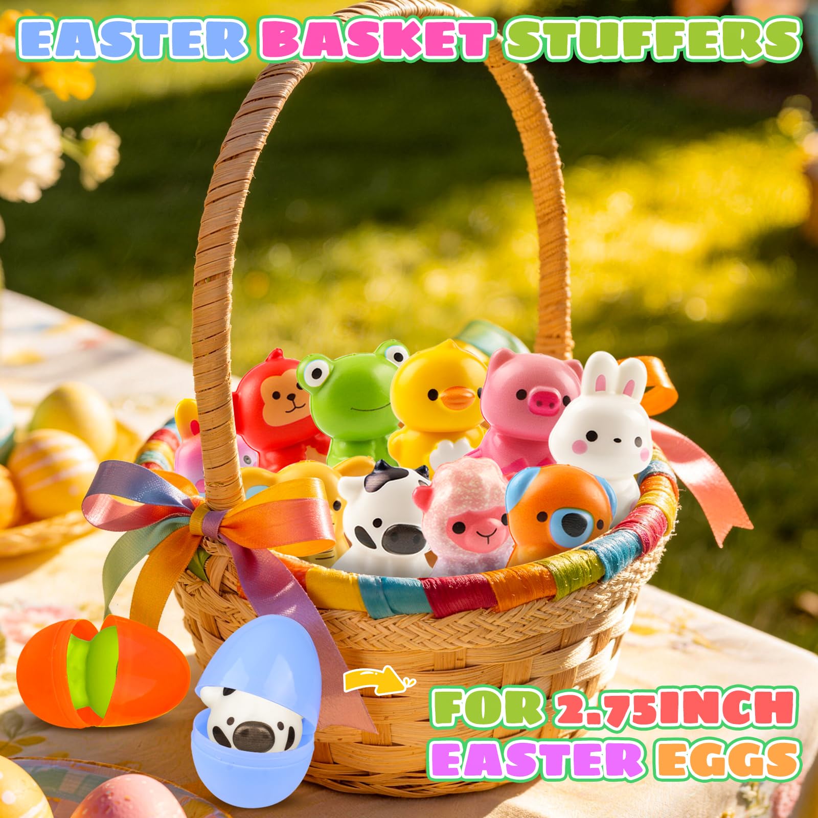 KissFuture sheep squishy toy, bright colors for early animal recognition