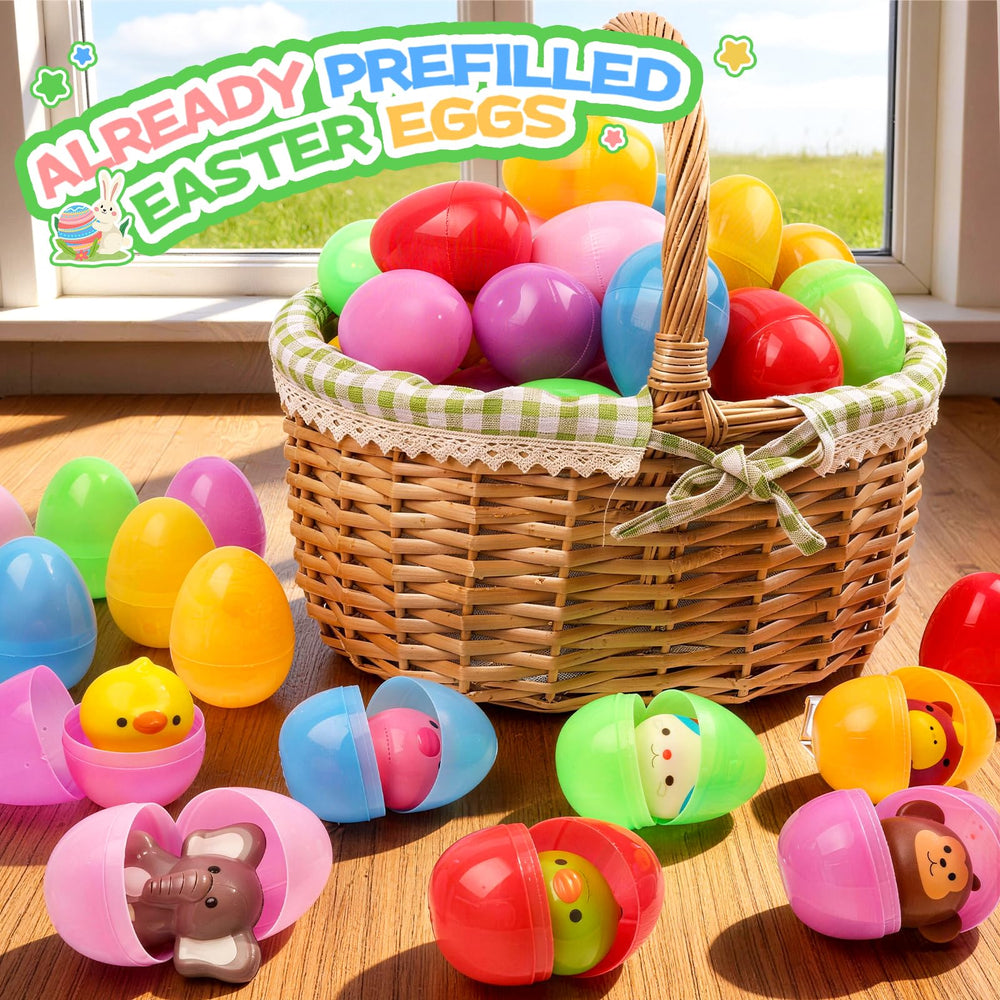 KissFuture animal squishies inside eggs provide soft, slow-rising tactile fun