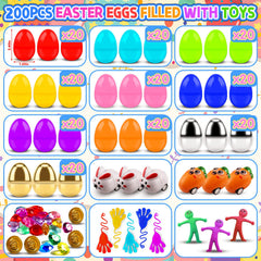KissFuture Easter basket stuffer eggs featuring toys to brighten mornings.