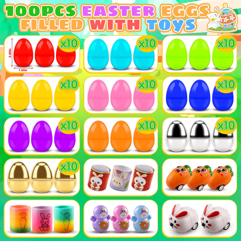 KissFuture ready-to-hide egg for Easter egg hunt with toy inside