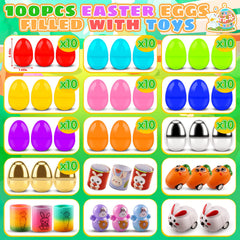 KissFuture ready-to-hide egg for Easter egg hunt with toy inside