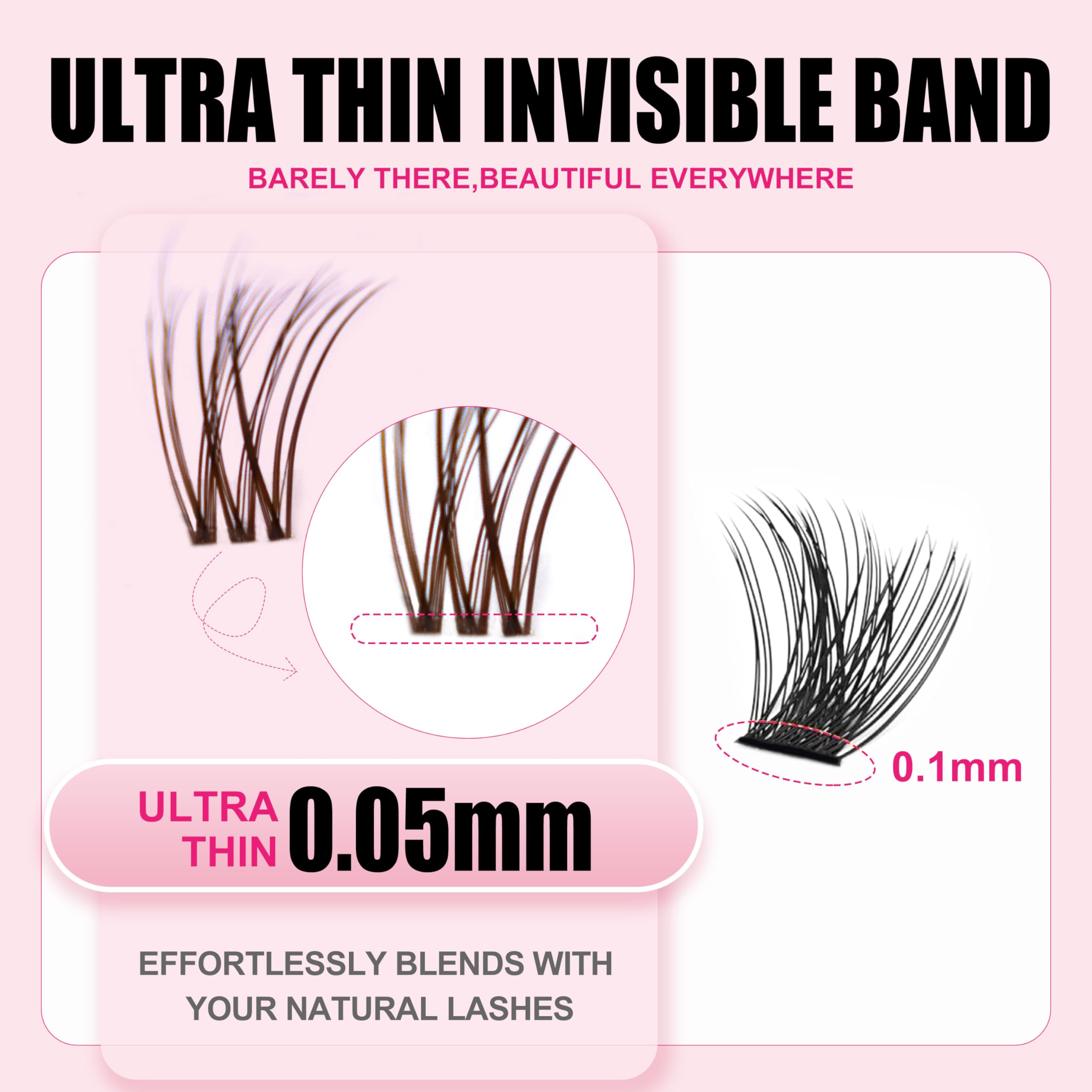 Beginner-friendly Kisslily Plume DIY lash use.