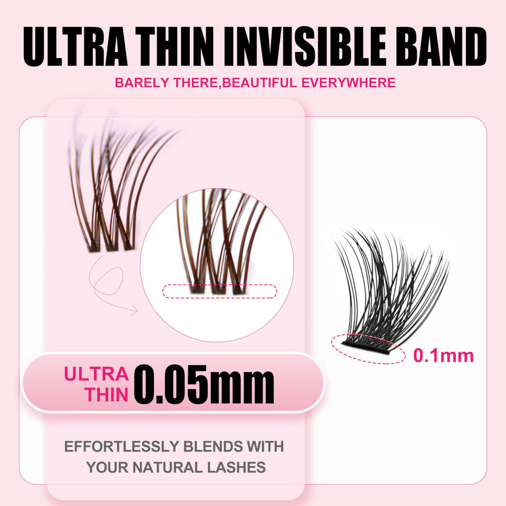 Beginner-friendly Kisslily Plume DIY lash use.