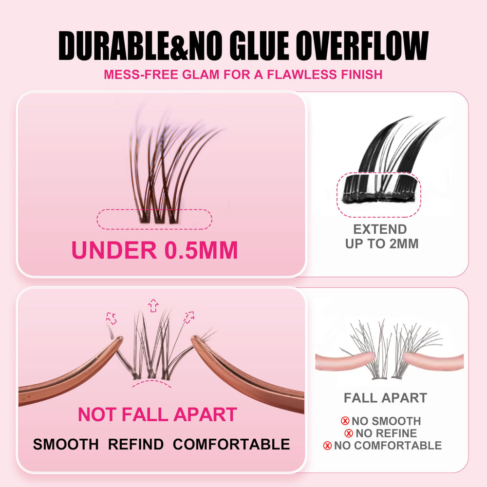 Kisslily Plume natural look for daily wear.