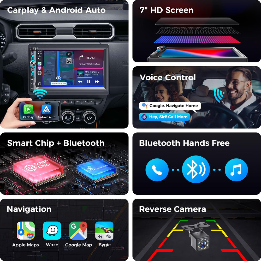 Kissound 240W DSP audio delivers rich bass and clear mids for music lovers.