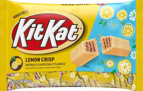 Easter display featuring KIT KAT Lemon Creme Wafer Minis